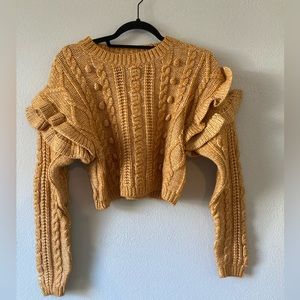 Forever21 Orange Sweater